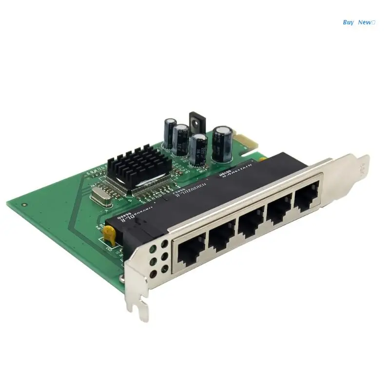 Плата коммутатора 20CE PCIe Fast Ethernet 10/100 Мбит/с плата IC Plus IP175 чипсет с 5 портами сетевой