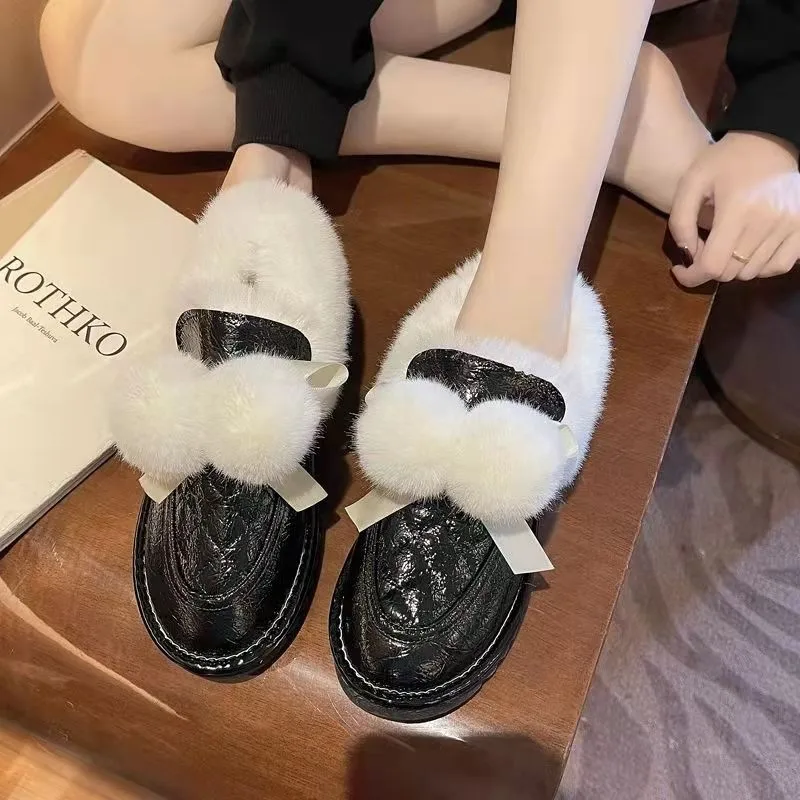 

Новинка Зима 2021, женские ботинки, плюшевая теплая обувь, удобная хлопковая обувь