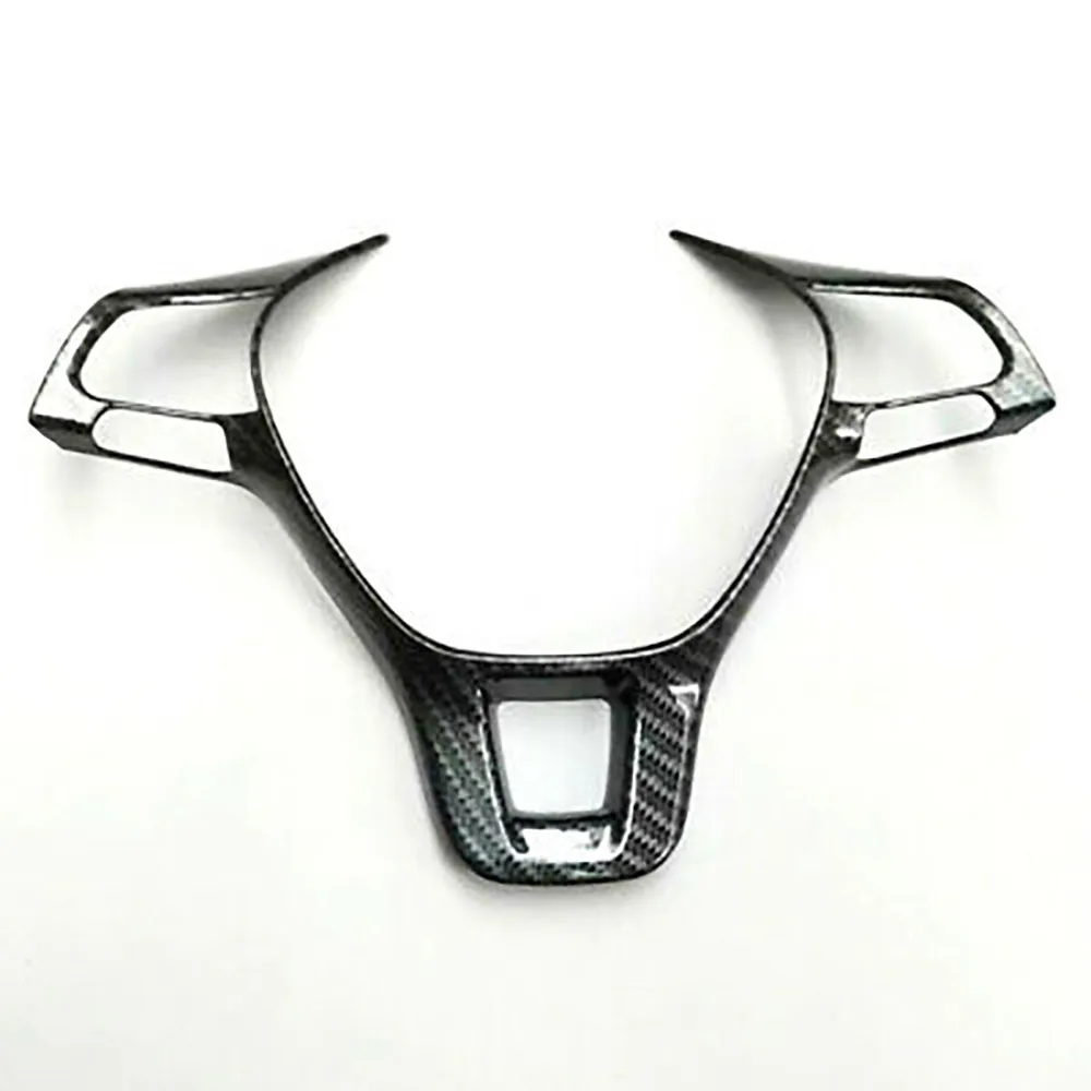 

Steering Wheel Cover Sticker Trim Black Button Car For Je-tta 2016-2019 Panel