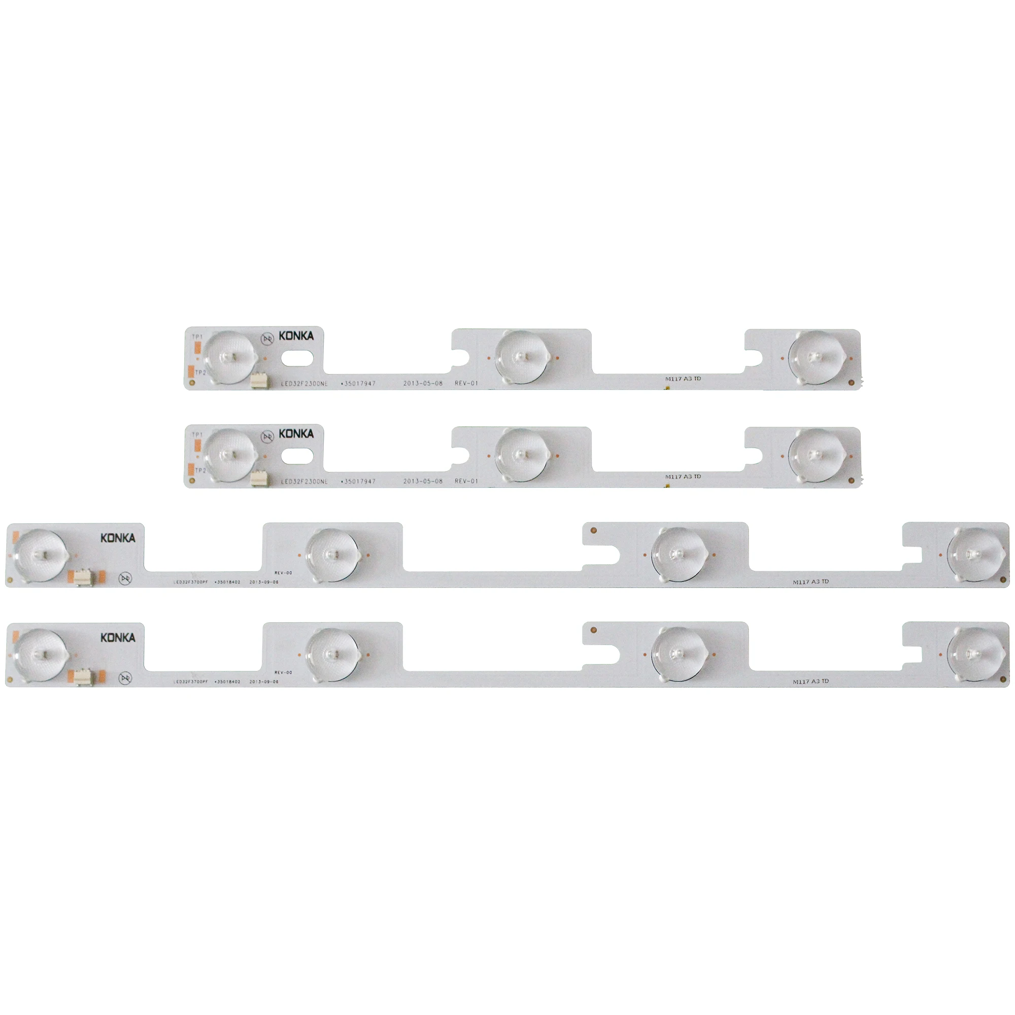 4 шт./лот светодиодная подсветка 32 дюйма 6 в для Konka LED32F3700PF 35018402 LED32F2300NE 35017948 2 шт. * 4LED