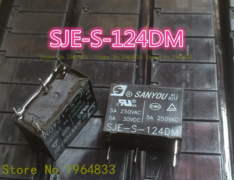 

SJE-S-124DM 24VDC HF33F-024-HS3 4 5A