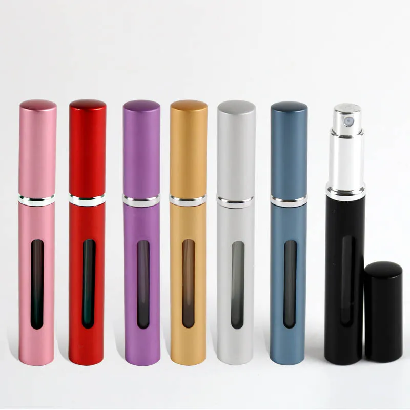 

Empty Atomizer Conveniet Parfum Airless Pump Travel Accessories 5 ML Refillable Scent Pump Spray Case Mini Perfume Bottle