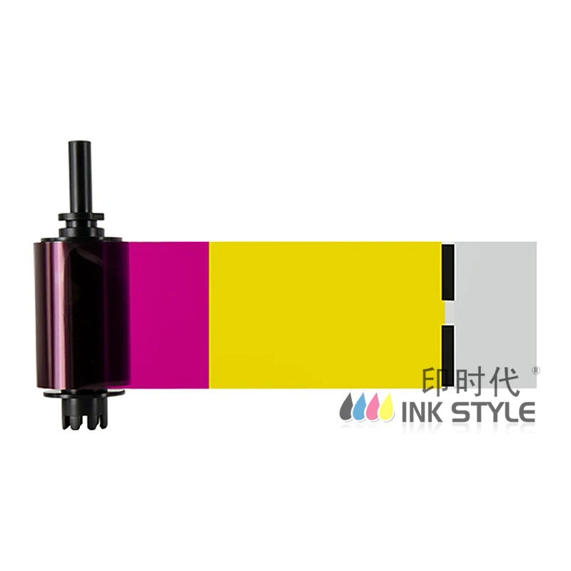 Лента NGYMCKO3/3BP для принтера карт Nisca PR5350 PR53LE совместимая с цветными принтами NIsca 250