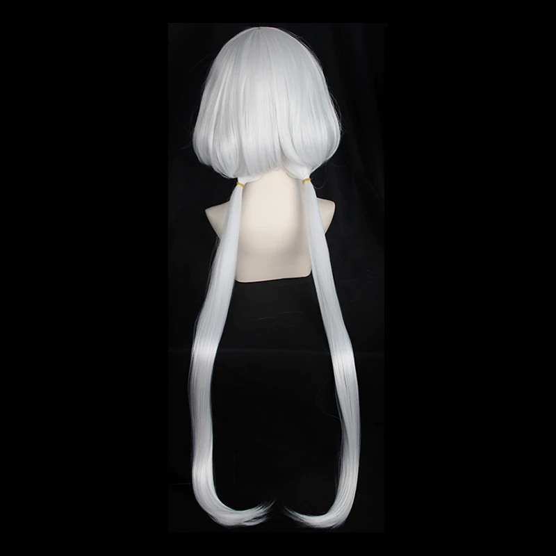 Парик для косплея Konno Junko из аниме зомби 100 см серебристо-серый термостойкий парик