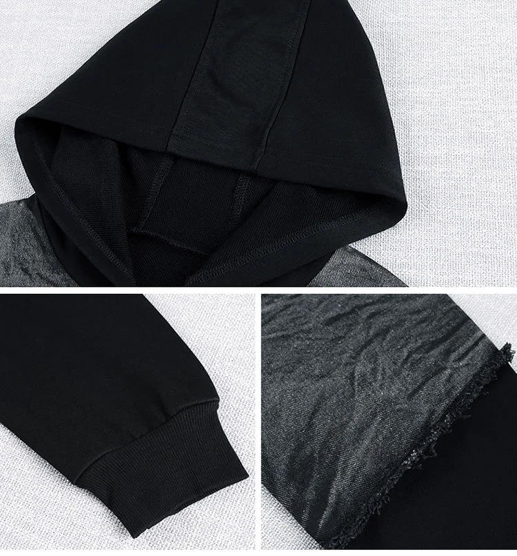 Женский комплект из 2 предметов модельный костюм с толстовкой и брюками-джоггеры