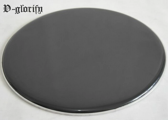

12.16.22inch black color drum heads drum skin sound controlled wholesale each 2 piece