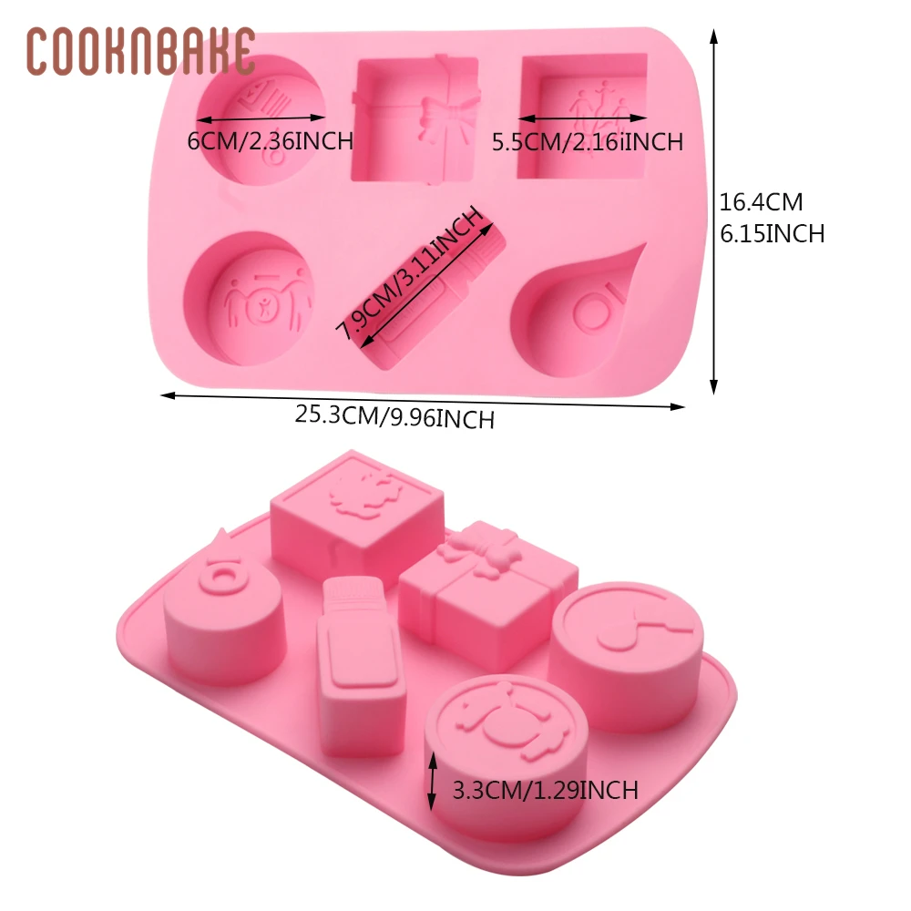 COOKNBAKE силиконовая форма для торта Хлеб круглая пудинга и желе Кондитерская