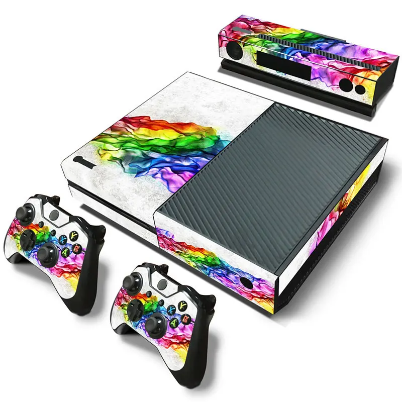 Новый дизайн для Xvbox one Наклейка на консоль и наклейка с 2 контроллерами XvBOX ONE