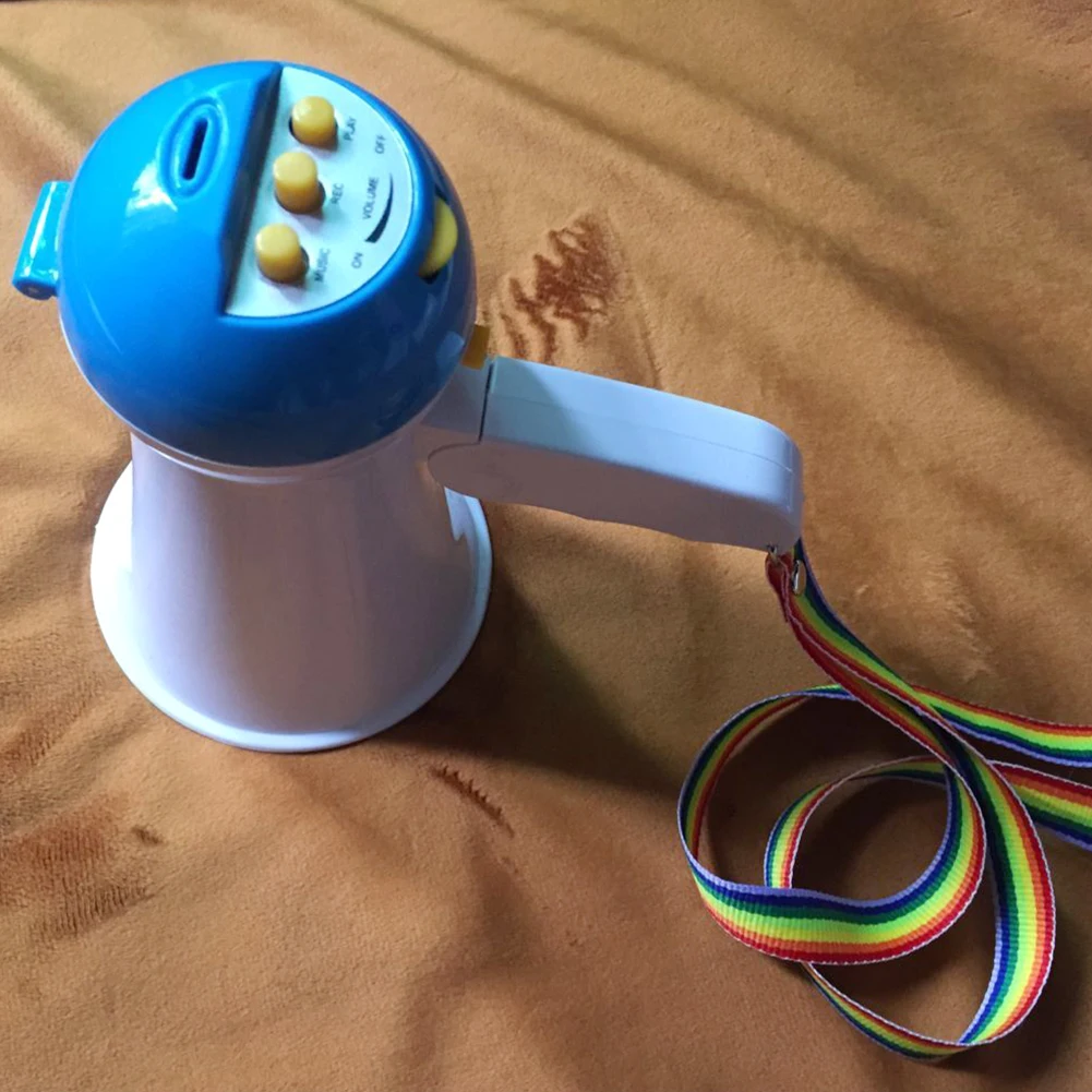 Складной микрофон с усилителем 5 Вт для обучающих речевых записей Мегафон