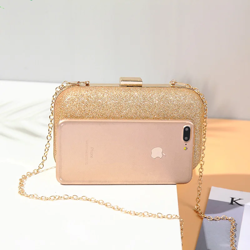 2019 Новая женская Яркая сумка клатч маленькая квадратная для невесты