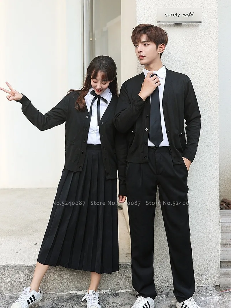 Женский и мужской костюм для косплея вечерние костюмы со свитером жилетом