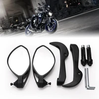 reliable side mirror easy installation compact 22mm motorcycle rear view mirror for yamaha mt07 r3 r25 accessories goods