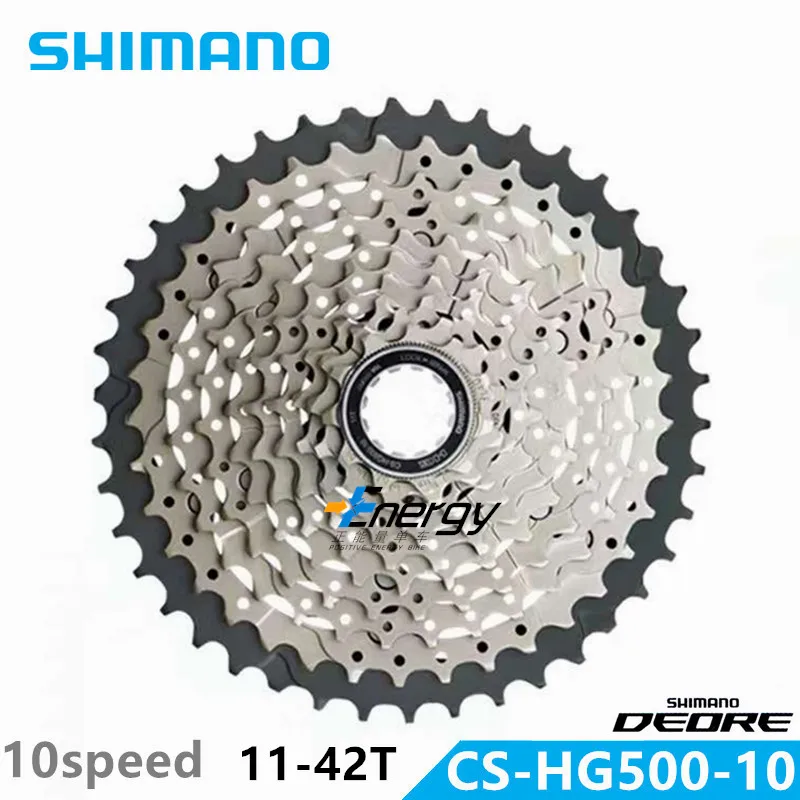 SHIMANO DEORE CS HG500 10 MTB горный велосипед K7 10/30 скоростной маховик 11 42T звезда коробка