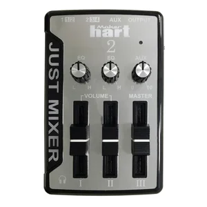 Maker hart just mixer m-4チャンネルミニマイクミキサープリアンプ