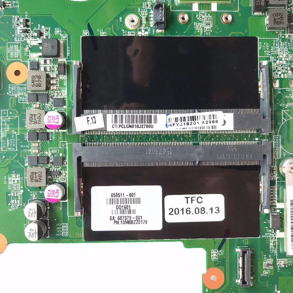 GD для HP Pavilion DM1-4000 системная плата 659511-001 DA0NM9MB6D0 полностью протестированная