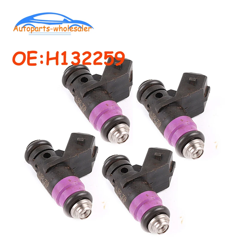 

4 Pcs Car Accessories H132259 8200132259 For Renault Megane 1.6 16v 31 T. KM Replacement Nozzle Injection Petrol Fuel Injector