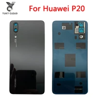 100 original huawei p20 battery cover for p20 replace the battery cover with camera cover p20