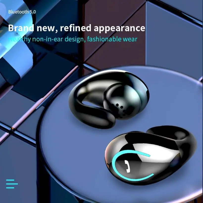 Новые трансграничные Bluetooth гарнитура для костной проводимости 5 0 Беспроводной