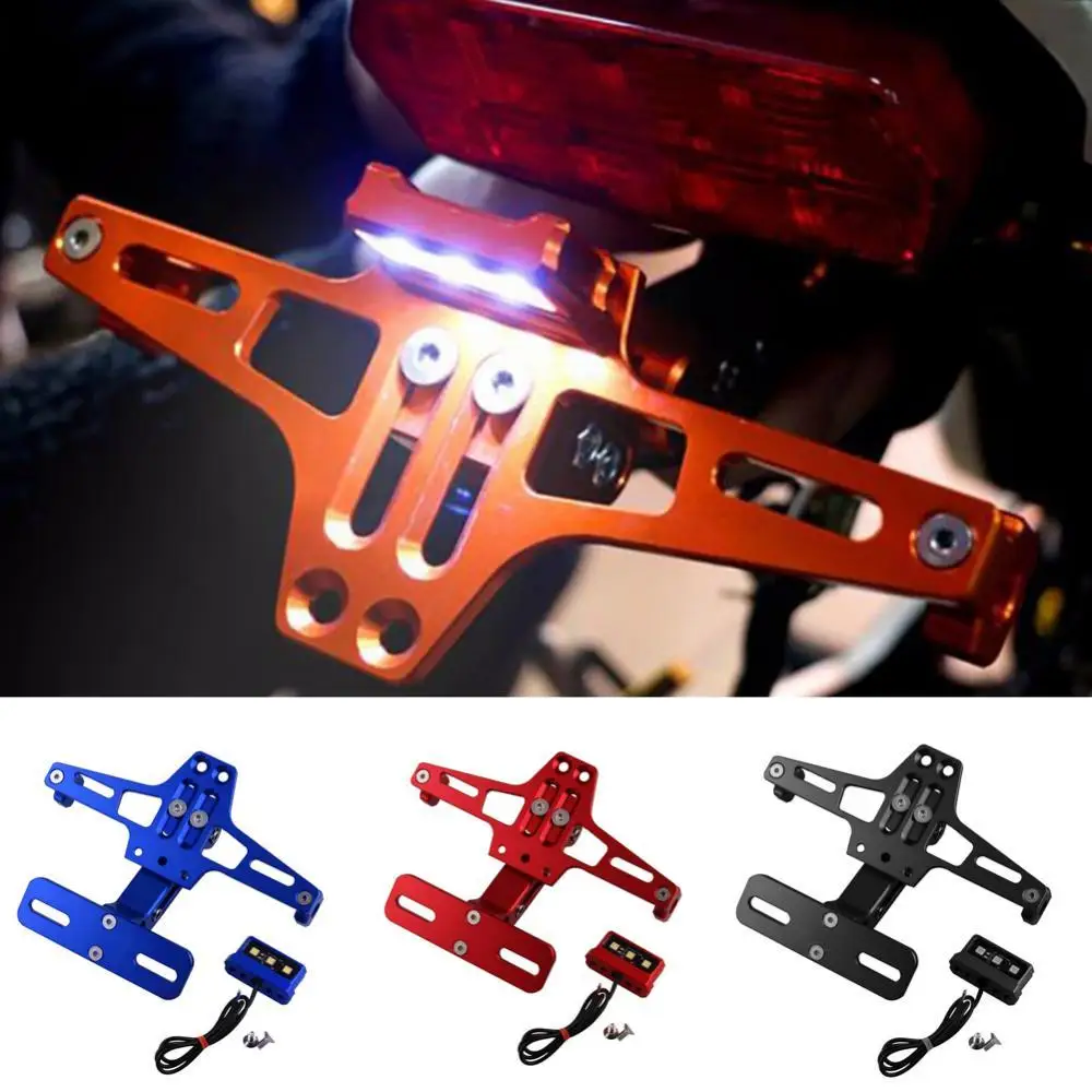 60% горячая Распродажа Универсальный мотоцикла с ЧПУ Регулируемый номерной знак