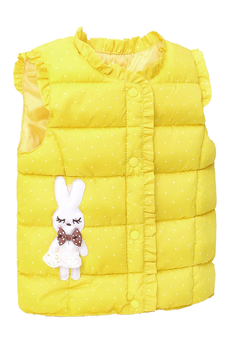 Children's Down Cotton Waistcoat Baby's Jacket Little Girl's | Мать и ребенок