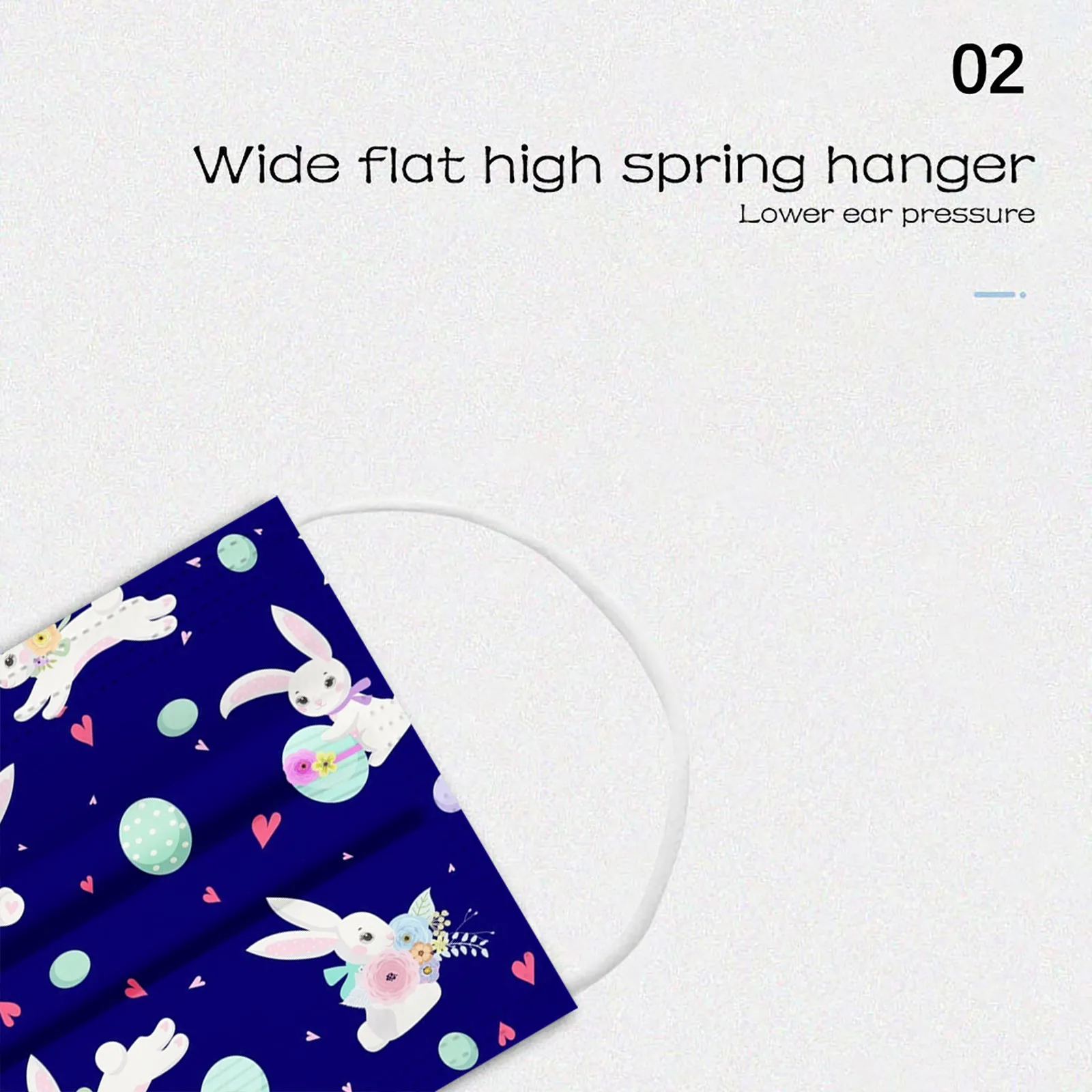 10 шт. одноразовые маски для лица с принтом кролика | Тематическая одежда и