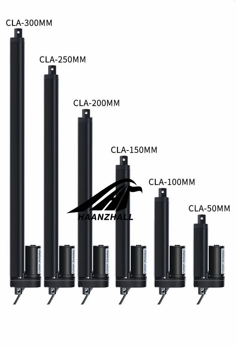 Линейный привод 12 В 50 мм 100 150 200 линейный для электродвигателя контроллер
