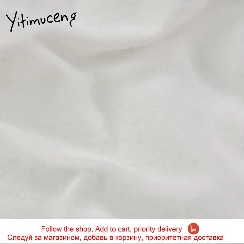 

Yitimuceng Crop Tops Women 2021 Korean Fashion Clothing White Corset Summer Flocking Tank Tops Short Solid Sexy & Club New