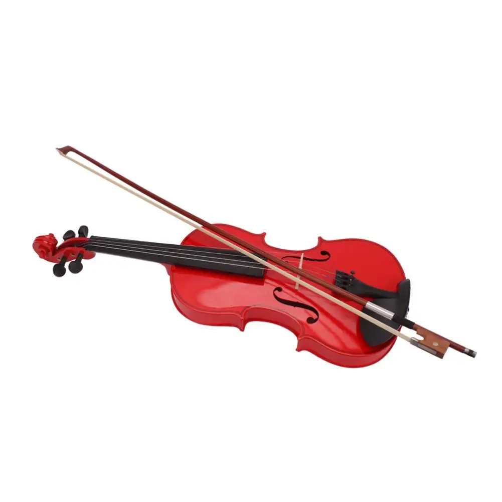 

4/4 Acoustic Violin Case with Bow Rosin Red for String Instruments Tackles Musical Instrument Accessories