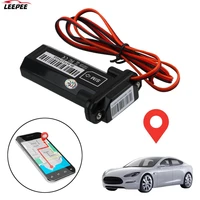 mini for car motorcycle vehicle waterproof builtin battery with online tracking software gt02 gsm gps tracker anti theft