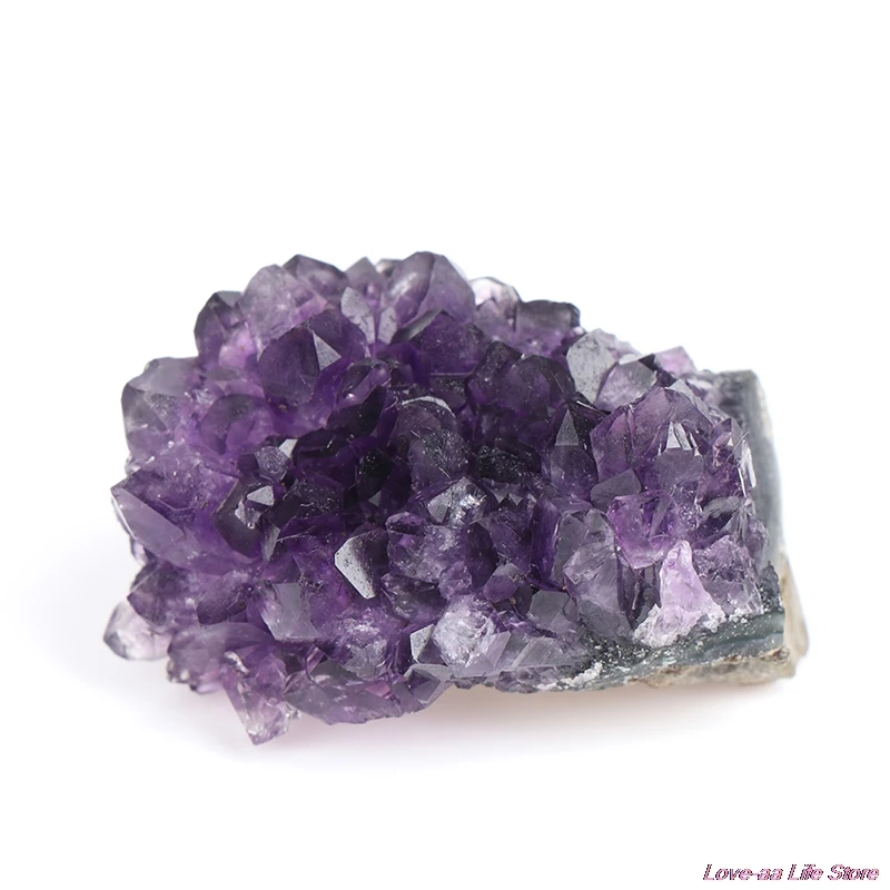 

1Pc 10-50G Natuurlijke Amethist Cluster Quartz Crystal Minerale Healing Stones Gift Ruw Home Decor Reiki Gepolijst ambachten