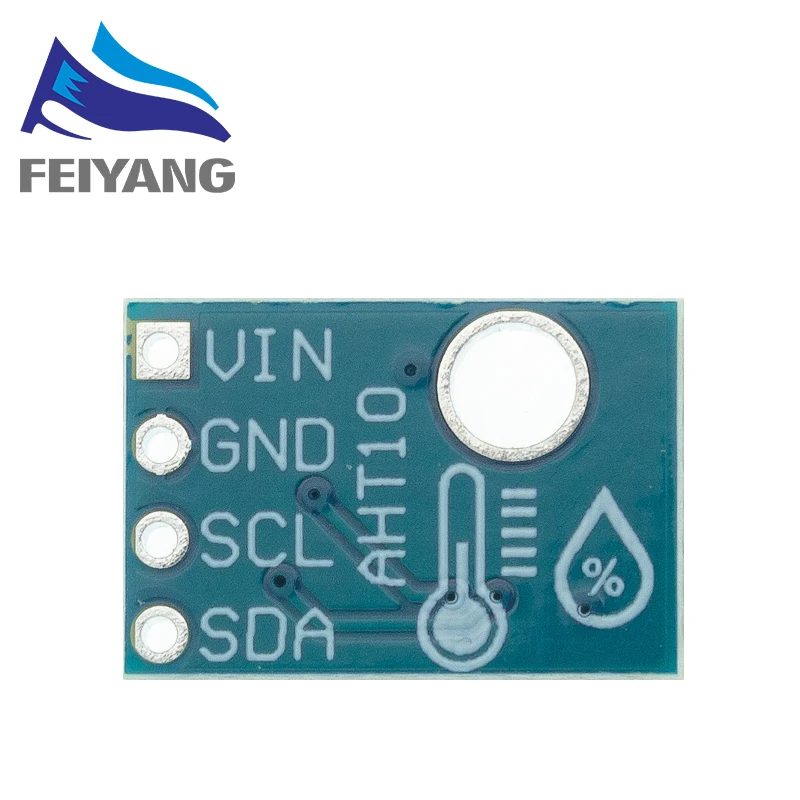 Высокоточный цифровой датчик температуры и влажности AHT10 модуль измерения с I2C