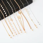 Модные цепочки для очков повседневные жемчужные ремешки шнуры для е кольца для солнцезащитных очков для чтения очки фиксаторы для очков аксессуары