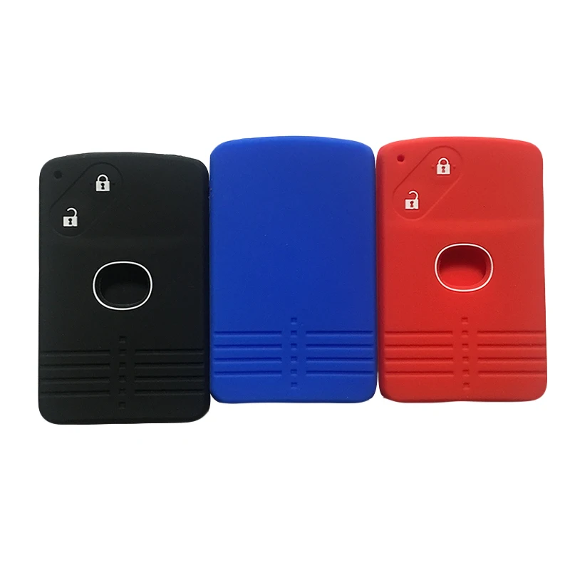 Силиконовая оболочка для автомобиля ключа Mazda Cx 7 3 5 6 8|Футляр автомобильного