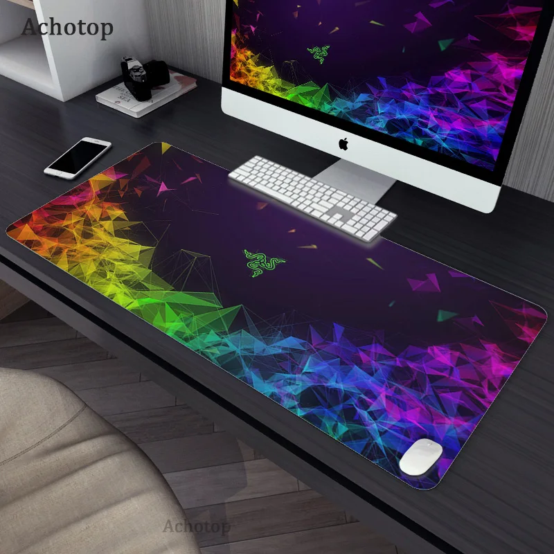 

Razer Mouse Pad Gaming Mousepad Mat Gamer Mouse Pad Keyboard Desk Mat Table Carpet Mousepads xl 900x400 For Computer Laptop Pad