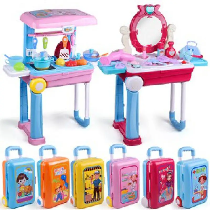 Детские кухонные игрушки Имитация посуда для приготовления пищи на платформе
