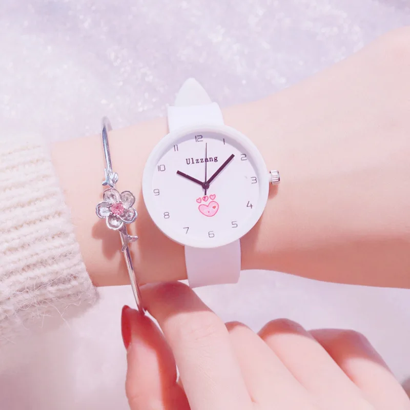 Милые детские часы милый минимализм креативный мультипликационный циферблат