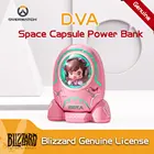 Buttercat Space Capsule D.va mech power bank Blizzard подлинный Overwatch периферийный мобильный power подарок, 10000 мАч быстрая портативность