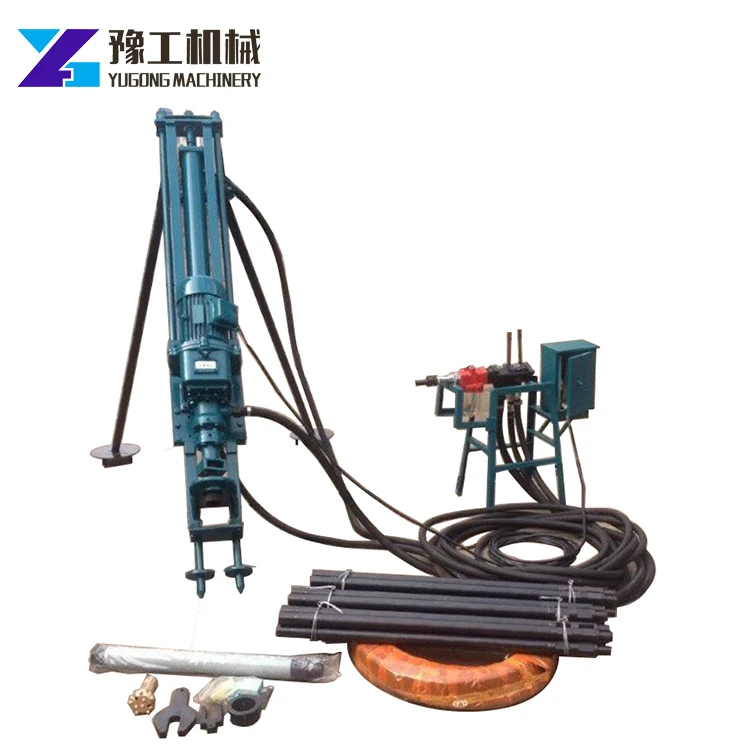 Self Propelled aock blasthole drilling rig anchoring tunnel boring machine air/pneumatic dth | Инструменты