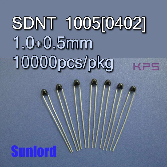 

Термистор SDNT 1005, многослойный, температуры NTC, SMD, компьютер, для автомобилей, 5G AI, EMI, телефоны, телефонный принтер, факсимильный видеомагнито...