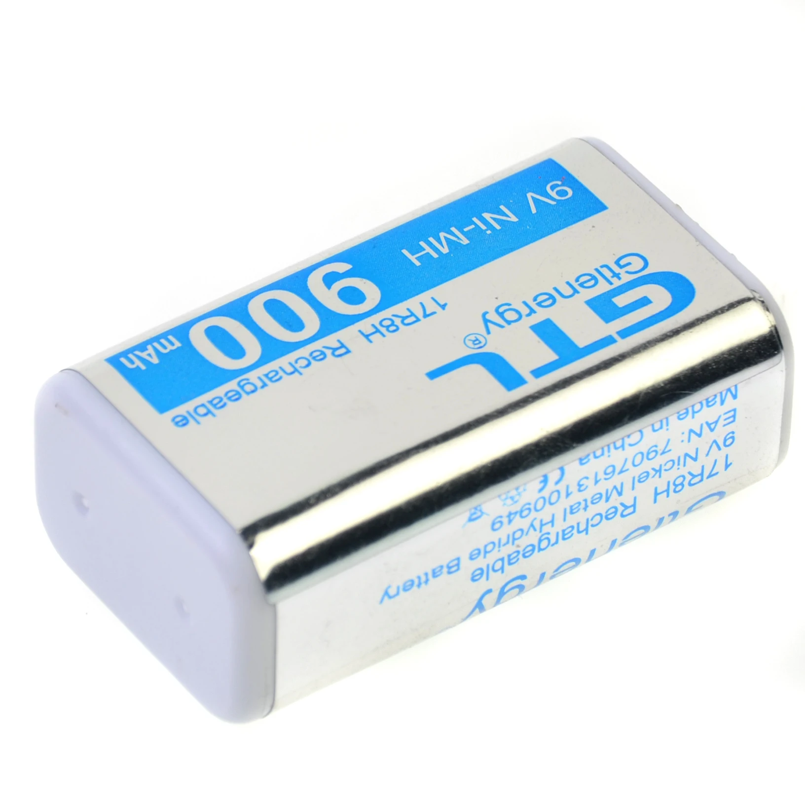 

1pcs Durable 9V 9 Volt 900mAh Power Ni-Mh Rechargeable Battery Cell PPS block