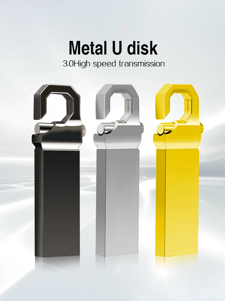 Металлический USB флеш накопитель 3 0 64 ГБ 128 8 16 32 ГБ|USB флэш-накопители| |