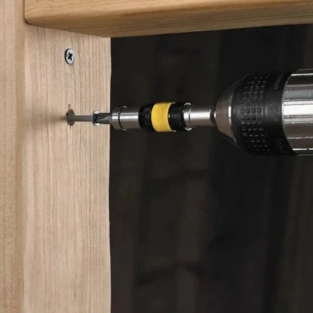 

Bit Holder Replacement Parts Home Locking 88mm Magnetic Screw Drill Tip Carbon Steel Durable Professional Quick Change Pivoting
