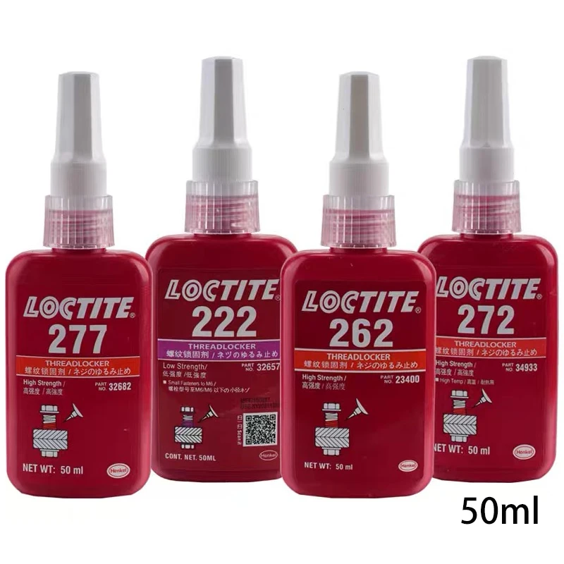 Винтовой Клей Loctite 50 мл анаэробный клей для фиксации резьбы 222 241 242 243 262 271 всех