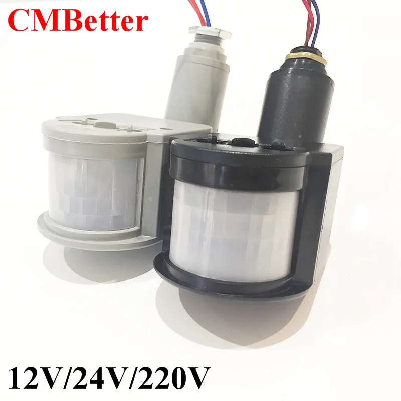 AC220V 12V 24V движения Сенсор светильник выключатель автоматический инфракрасный