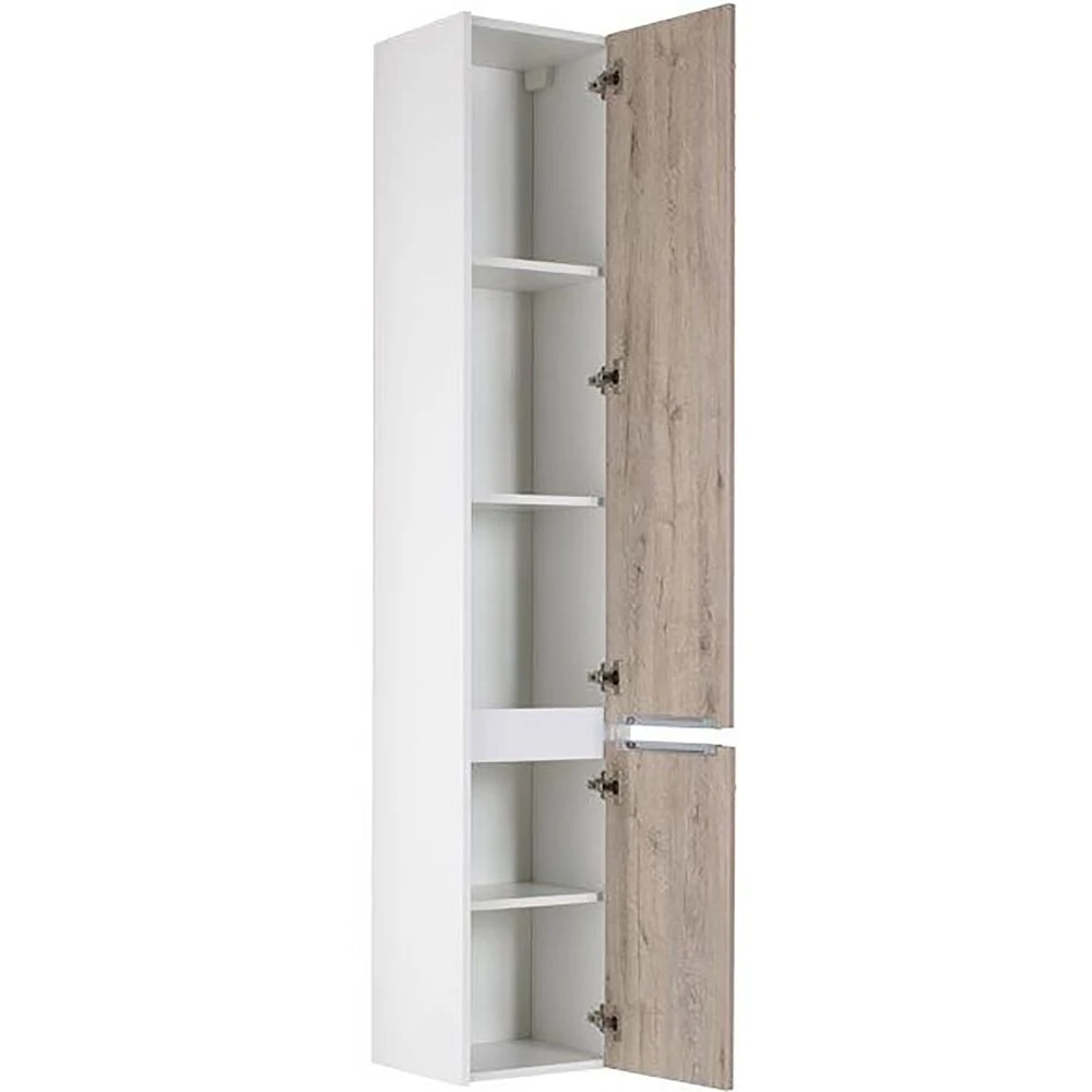 Пенал Aquanet Клио 35 дуб кантри/белый |