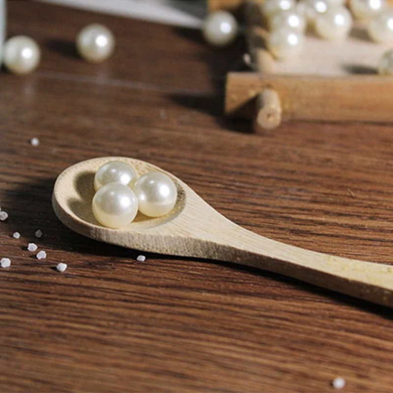 

100 pieces Simulation Pearls Photographing Props 100pcs/bag 9-10mm Pearls Product Jewelry Photo Background Decoration No Hole