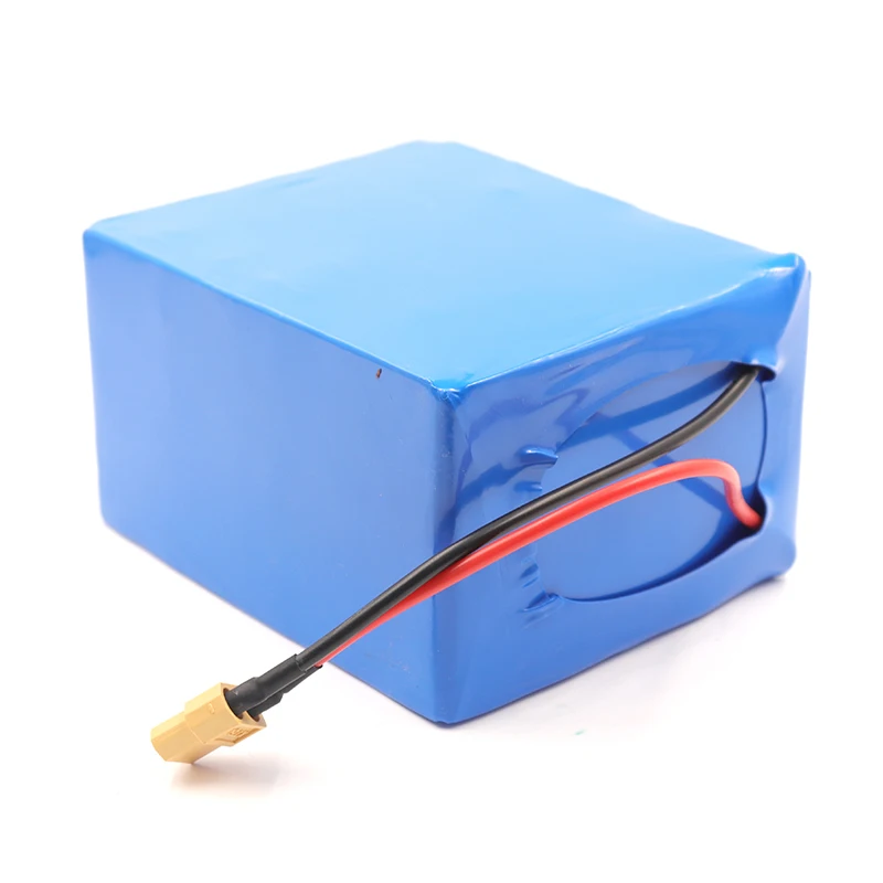 Online 12V 40Ah 3S12P 11.1V 12.6V Baterai Lithium Untuk Inverter Lampu Xenon Lampu Jalan PJU Tenaga Surya Jalan-jalan Dll + Charger