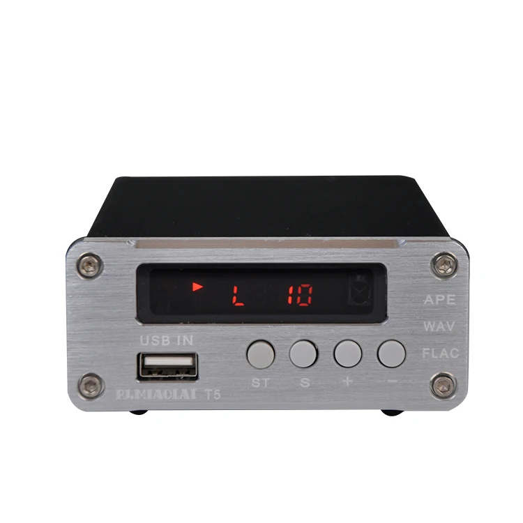 T55 цифровой аудио декодирование Lossless Музыкальный плеер HIFI волокно коаксиальный аналоговый сигнал выход Поддержка APE FLAC ANSI MP3 Play