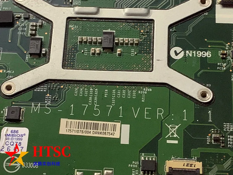 Оригинальная материнская плата для ноутбука MSI GE70 планшетов с gt750m бесплатная