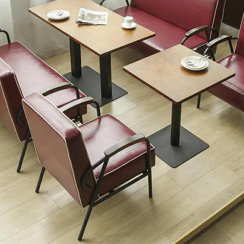 Nordic кованого железа диван стул стол промышленного ветер журнальный столик в